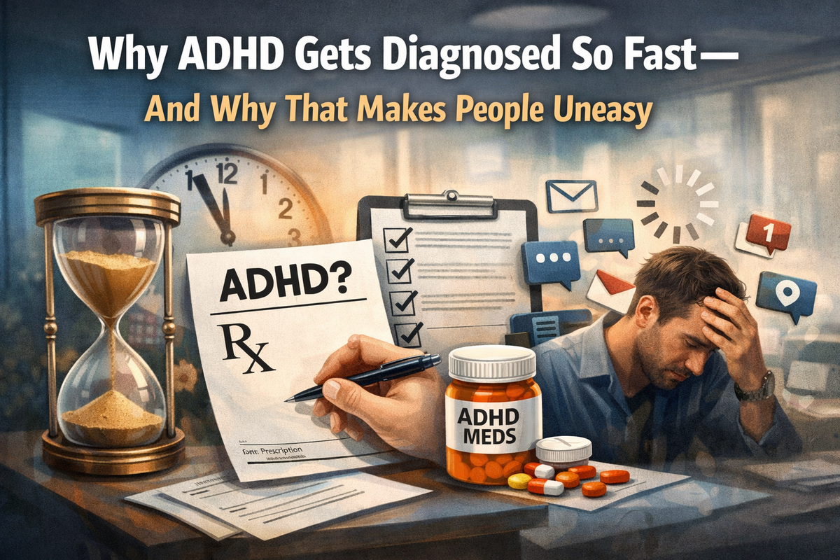Why ADHD Gets Diagnosed — and Prescribed — So Fast