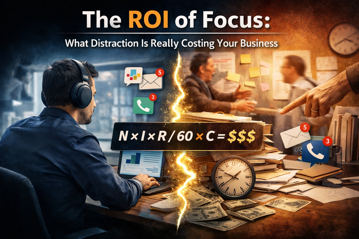 The ROI of Focus: What Distraction Actually Costs Your Business