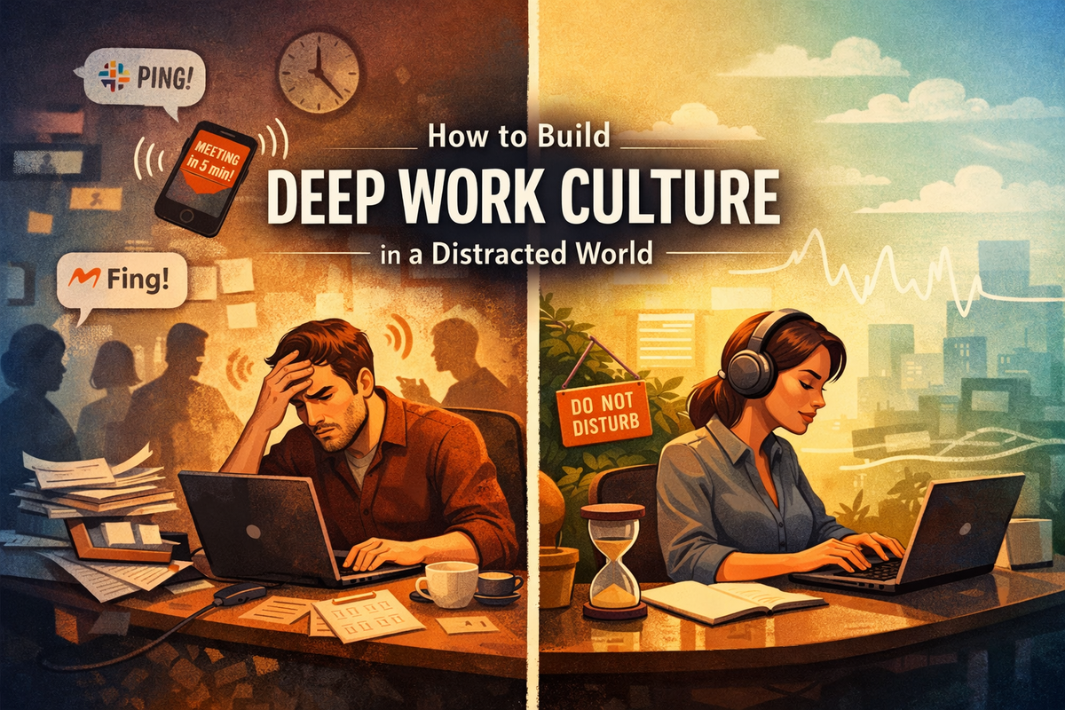 How to Build a Deep Work Culture in a Distracted World