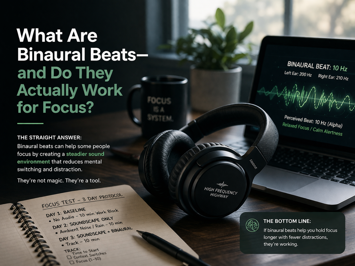 What Are Binaural Beats—and Do They Actually Help You Focus?