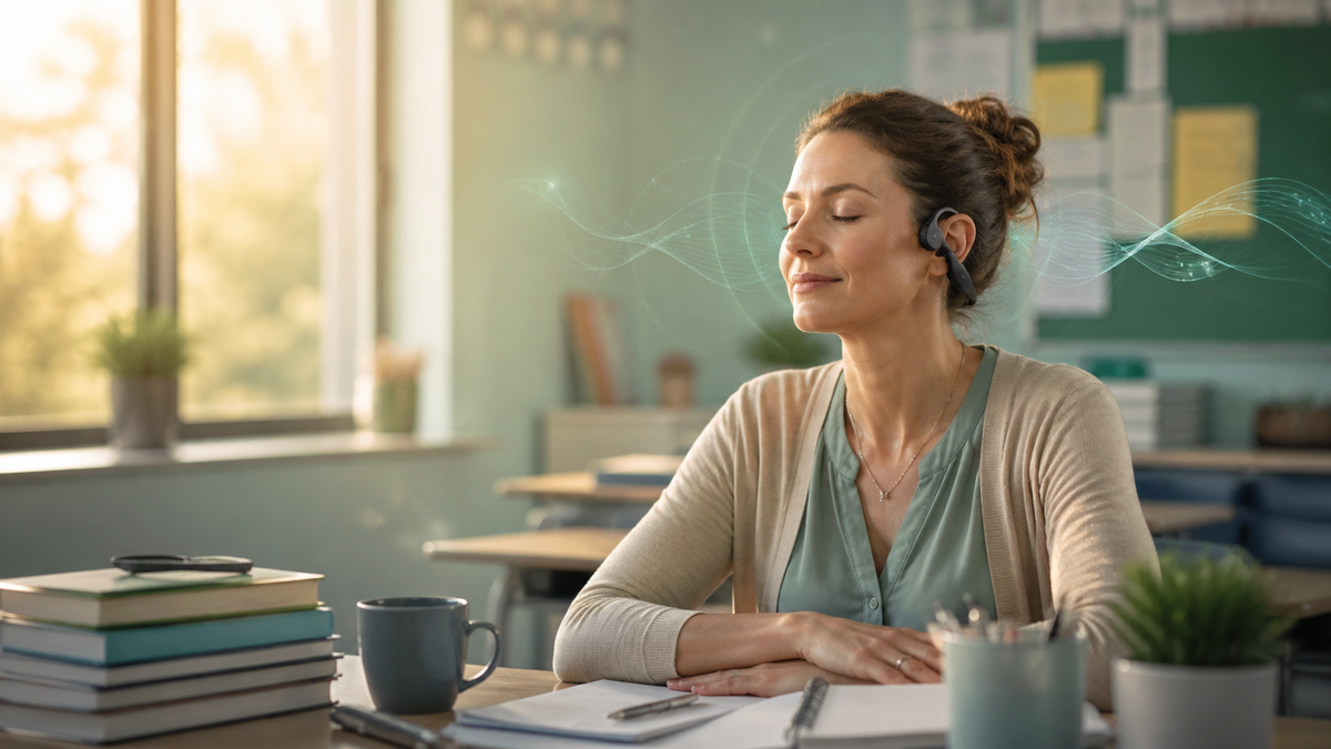 Why Teachers Feel Drained After School: A Sound-Based Reset for Classroom Overstimulation