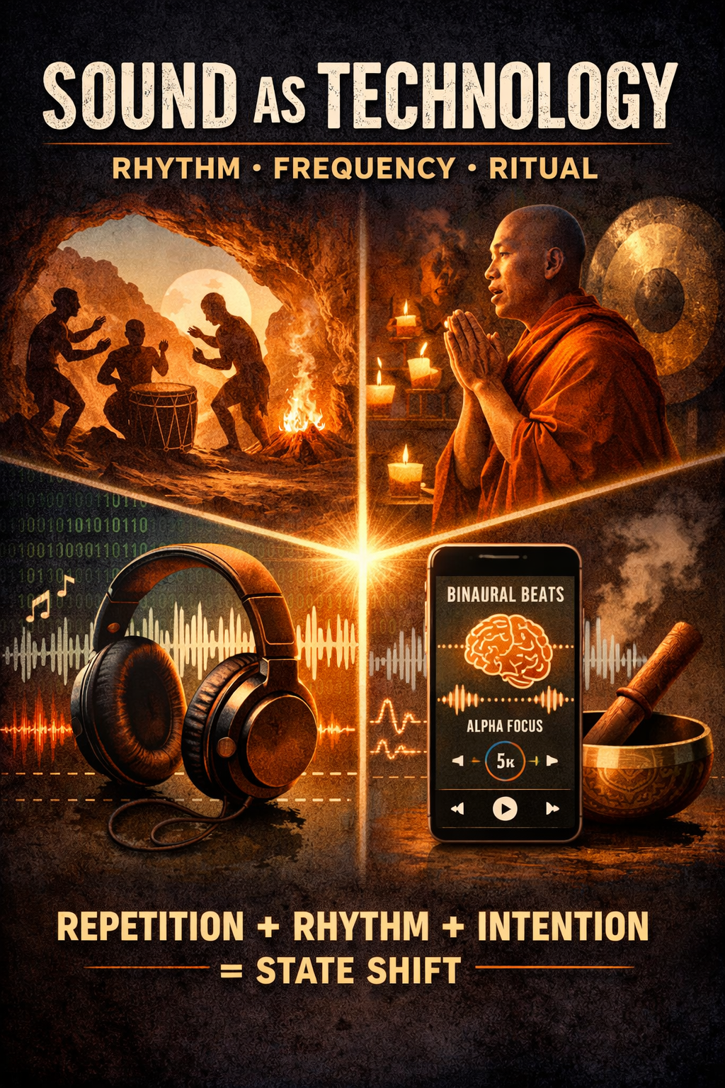 Sound as Technology: A Short History of Rhythm, Frequency, and Ritual